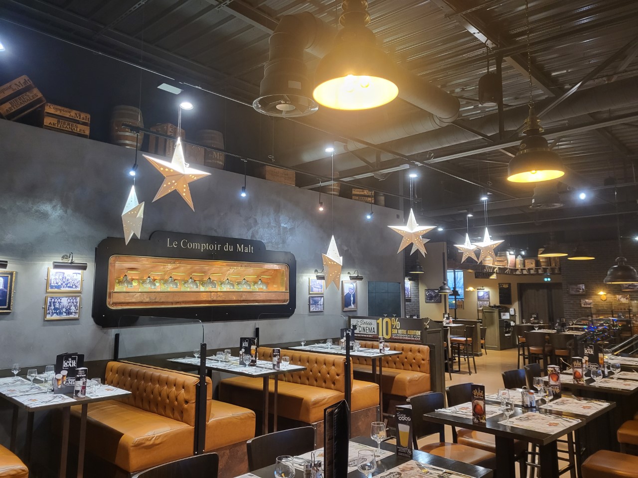 Le Comptoir du Malt - Brasserie / Bar-restaurant - Isneauville - Salle